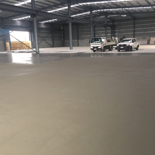 Large commercial warehouse concrete slab floor, by Quantum Concrete