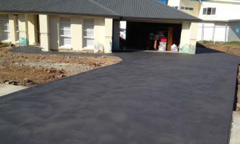 Concrete driveways