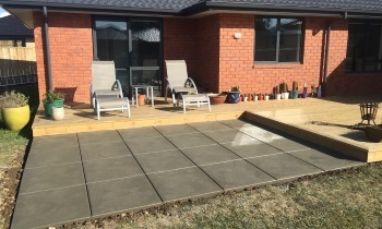 Concrete patios